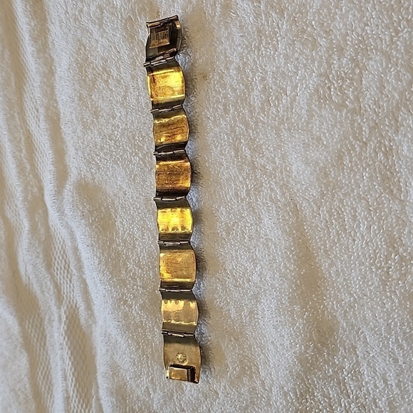 Vintage taxco face braclet black and silver - Picture 2 of 5